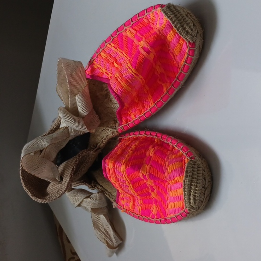 Soludos Pink Summer Espadrille  Sandal
